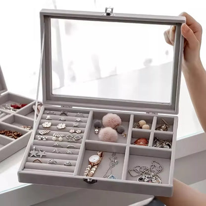 Maletin Joyero Organizador Joyas Anillos